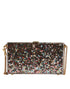Dolce & Gabbana Multicolor PurseBox Fashion Sinner Glitter Crossbody Bag